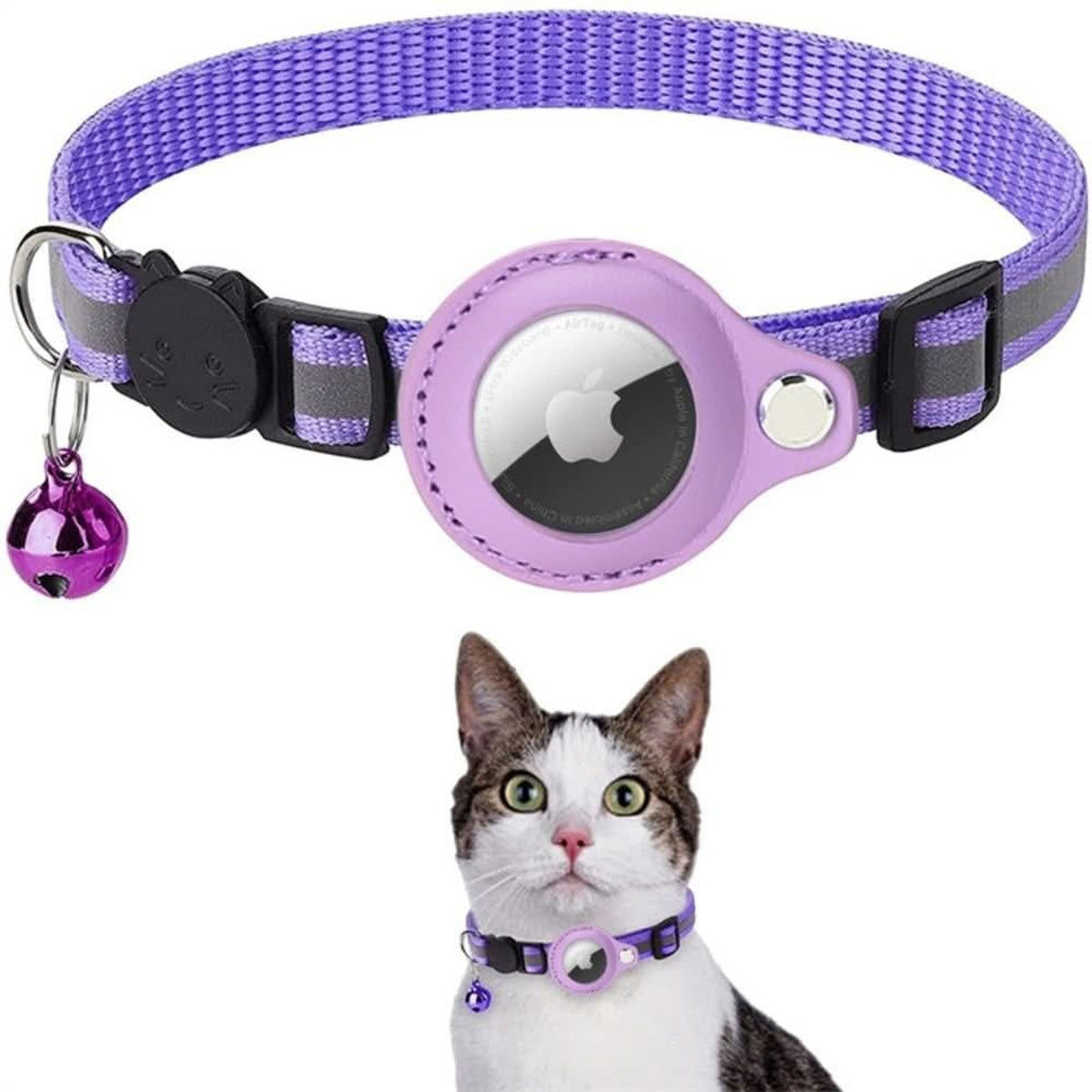 Cat GPS Collar With Reflective Trim And Safety Quick-Release Buckle For Curious Cats - Image 6