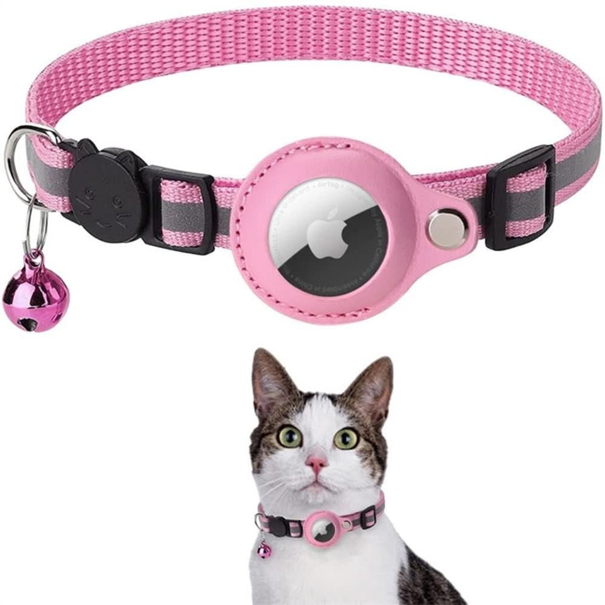 Cat GPS Collar With Reflective Trim And Safety Quick-Release Buckle For Curious Cats - Image 5