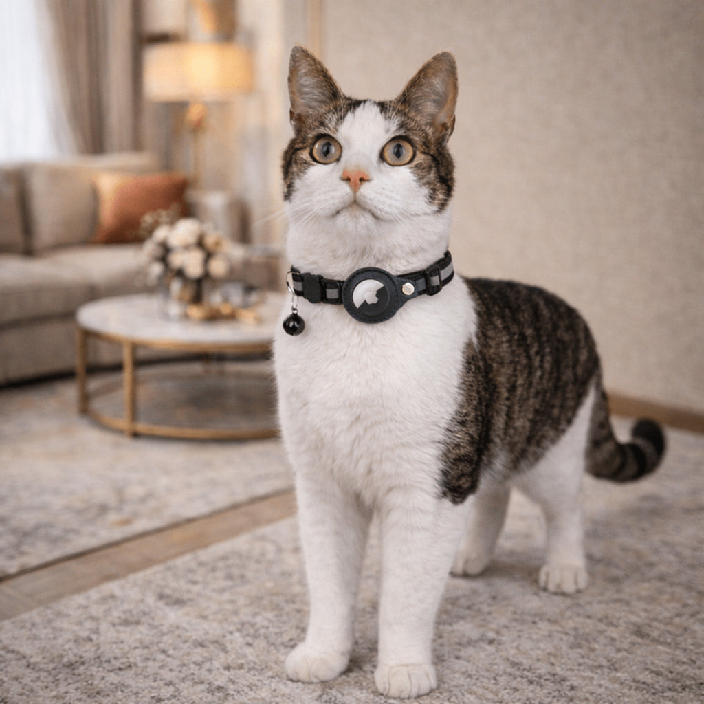 Cat GPS Collar With Reflective Trim And Safety Quick-Release Buckle For Curious Cats - Image 1