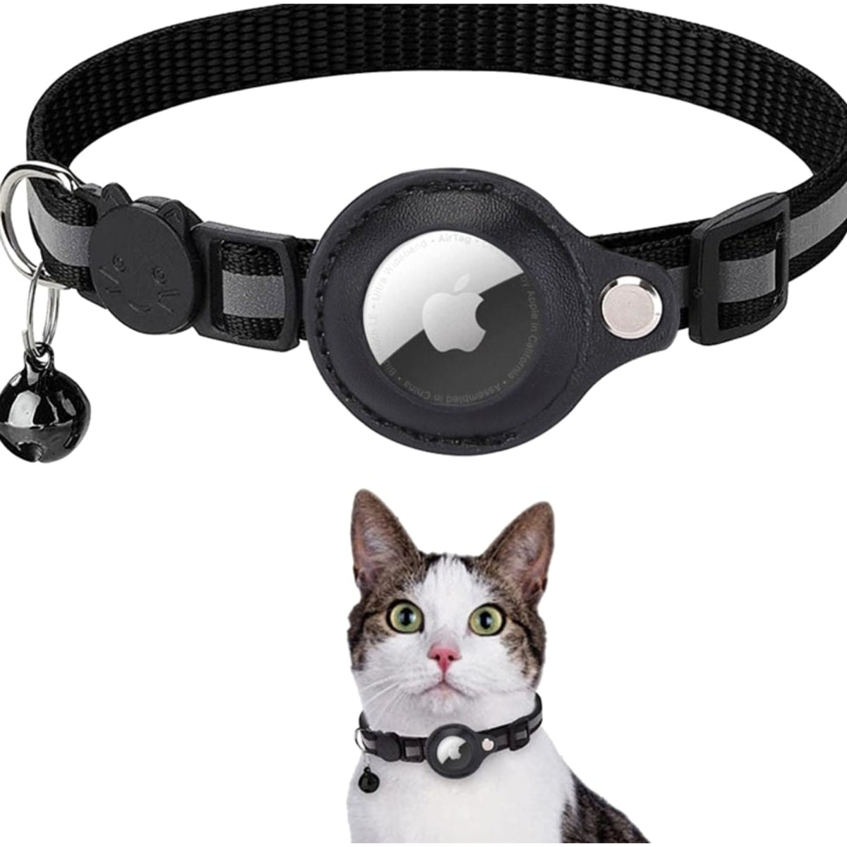 Cat GPS Collar With Reflective Trim And Safety Quick-Release Buckle For Curious Cats - Image 9