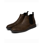 Chelsea Boots with Easy Slip-On Elastic and Ankle - Image 1