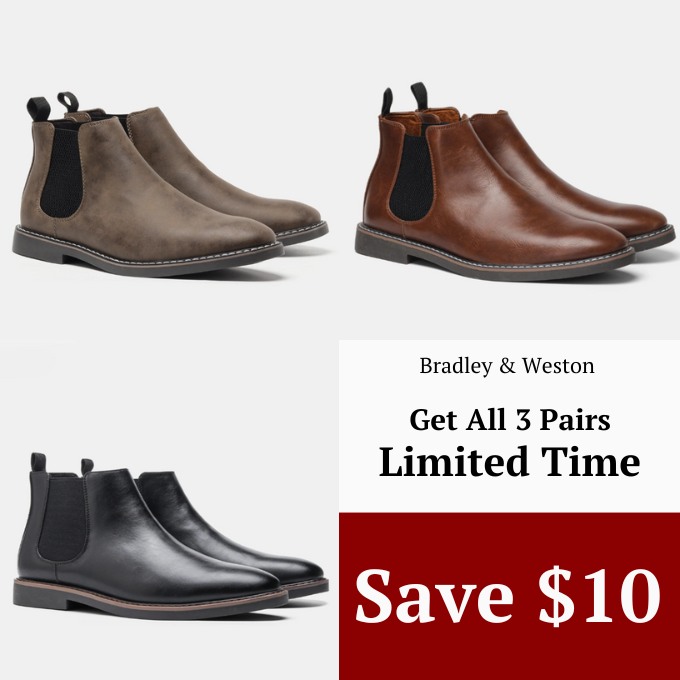 Chelsea Boots with Easy Slip-On Elastic and Ankle - Image 8