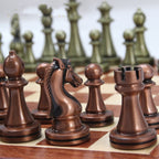 Chess Set Folding Metal Alloy Board For Competitive Play And Educational Fun - Image 1