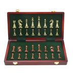 Chess Set Folding Metal Alloy Board For Competitive Play And Educational Fun - Image 5