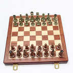 Chess Set Folding Metal Alloy Board For Competitive Play And Educational Fun - Image 2