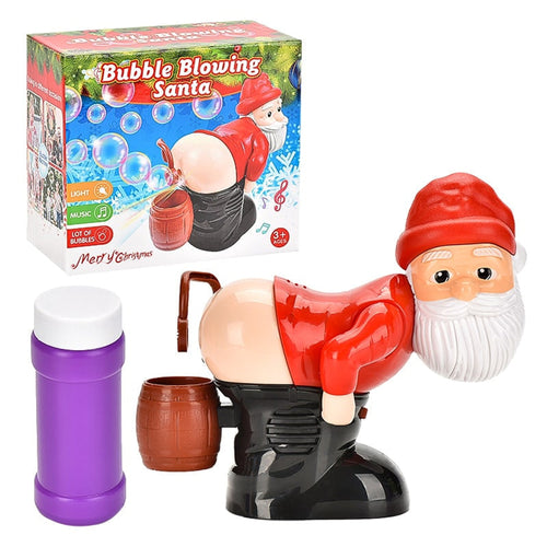 Christmas Bubble Machine With Music And Lights - Image 7