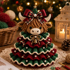 Christmas Crochet Ornament Kit With Animal Design - Image 1
