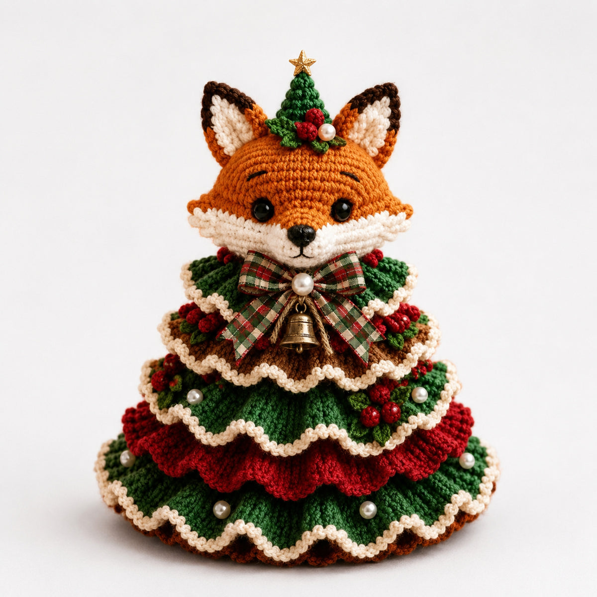 Christmas Crochet Ornament Kit With Animal Design - Image 8