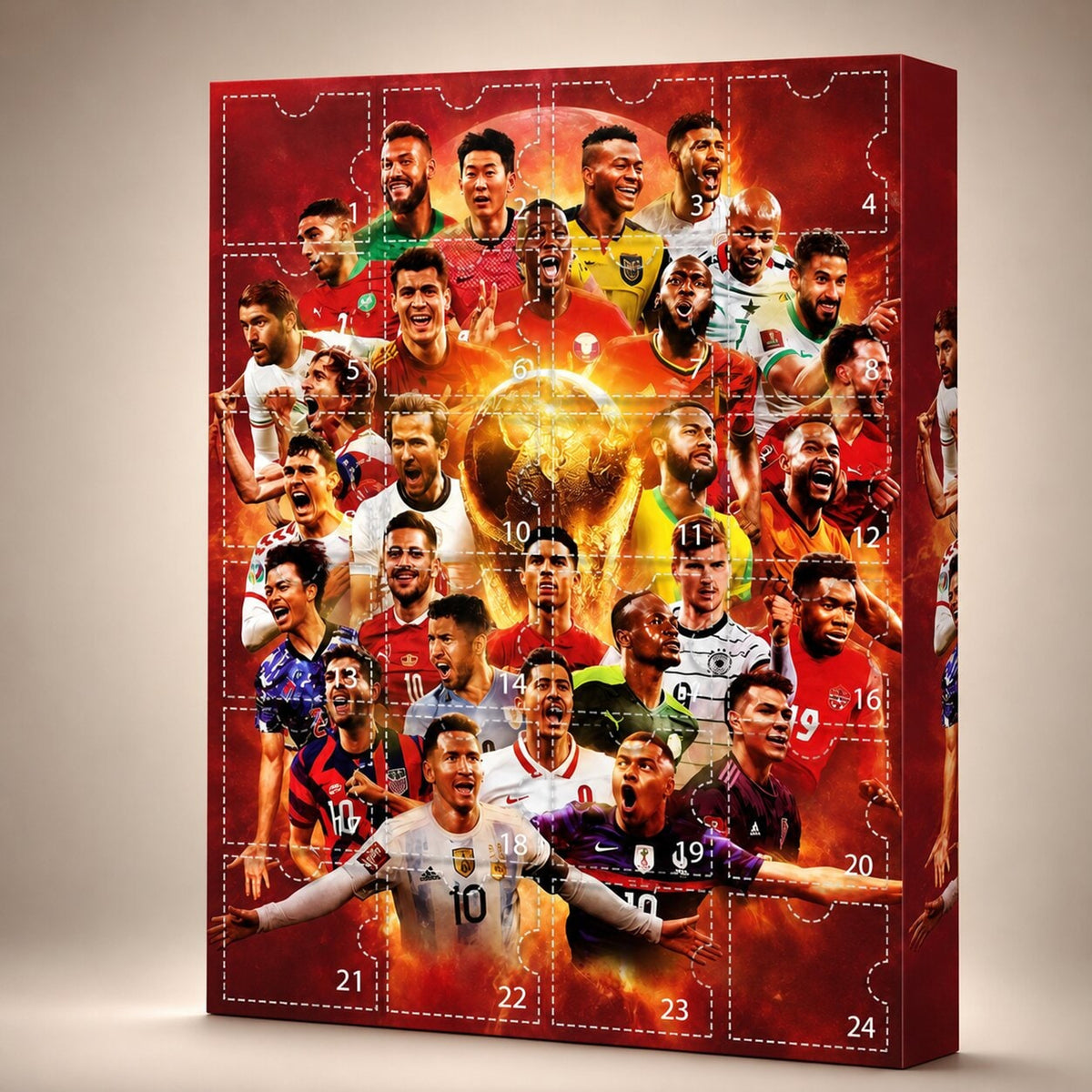 Christmas Football Advent Calendar With 24 Daily Surprises For Kids - Image 4