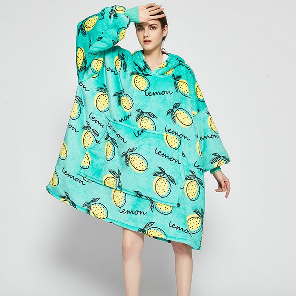 Christmas Hooded Blanket with Cozy Fleece Sleepwear and Oversized Fit - Image 21