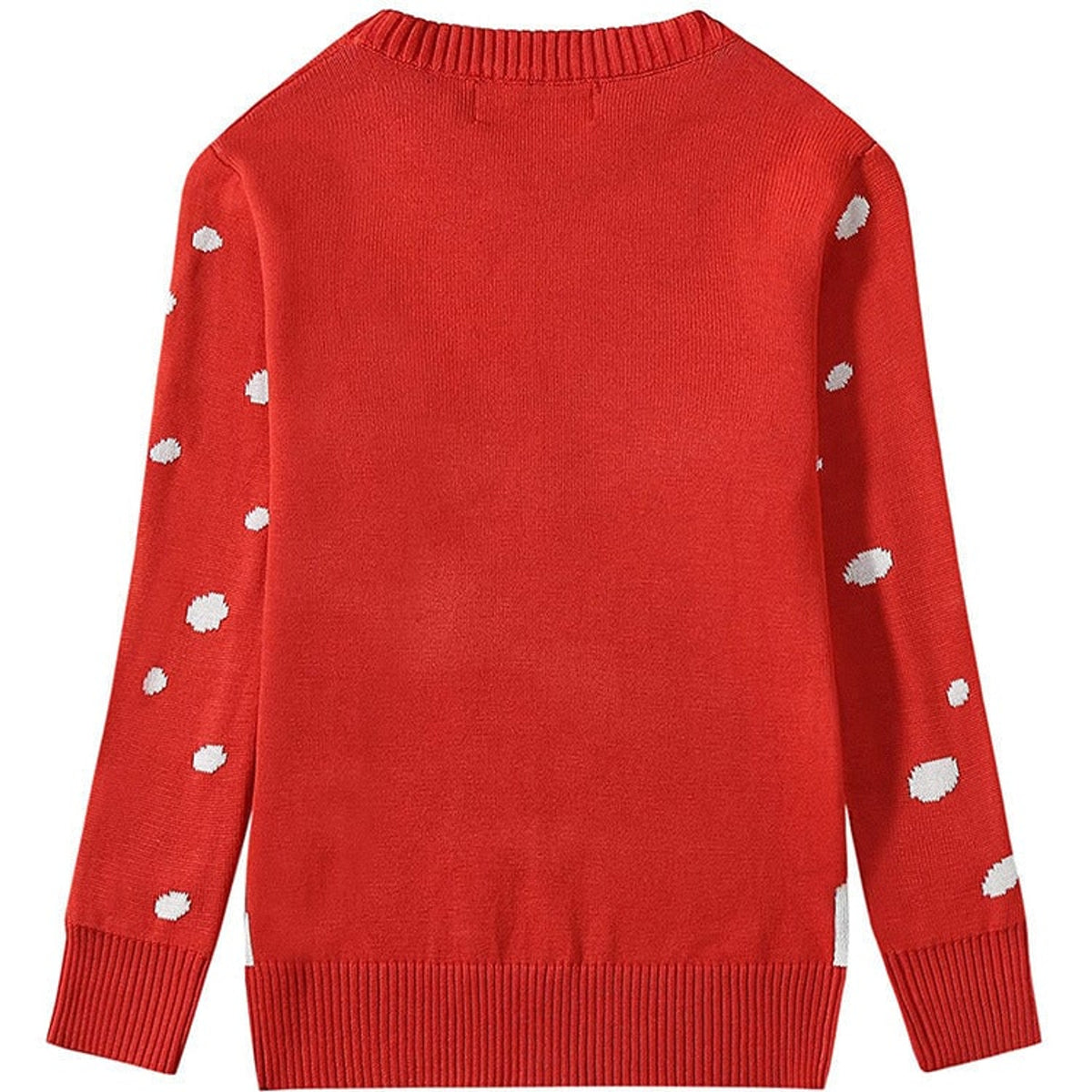 Christmas Jumper with Knitted Festive Fit and Reindeer Car - Image 5
