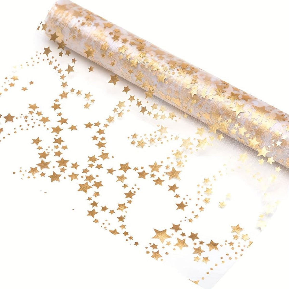 Christmas Linen Table Runner With Star Motif - Image 5