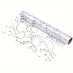 Christmas Linen Table Runner With Star Motif - Image 7