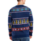 Christmas Sweater with Fair Isle Knit and Polar-Bear Motif - Image 3