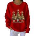 Christmas Sweater with Relaxed Casual Fit and Crewneck - Image 1