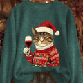 Christmas Sweater with Warm Festive Fit and Print - Image 1
