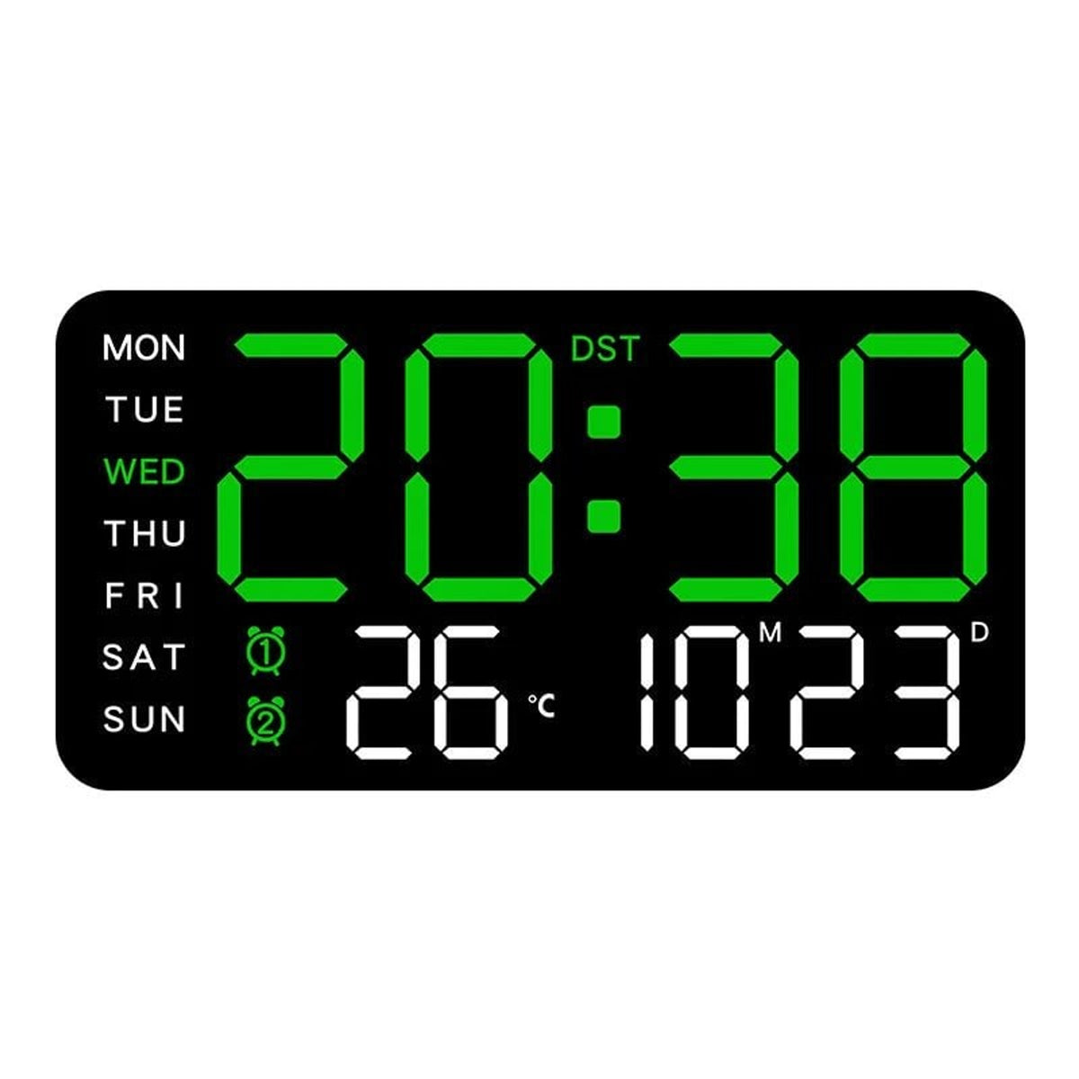 Chronowall Remote Digital Wall Clock - Image 3