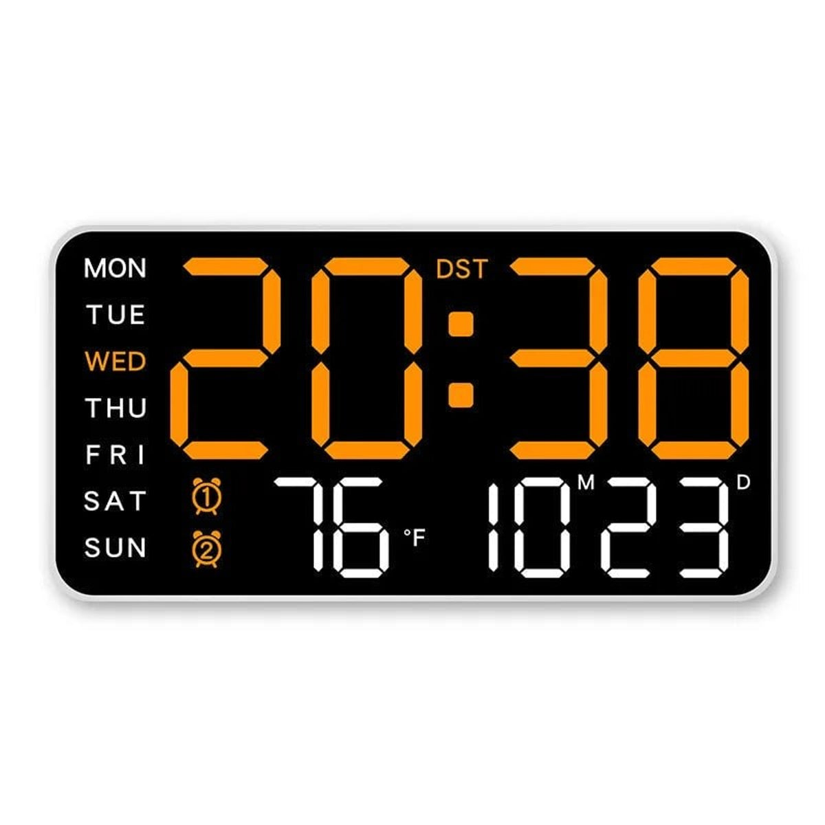 Chronowall Remote Digital Wall Clock - Image 6