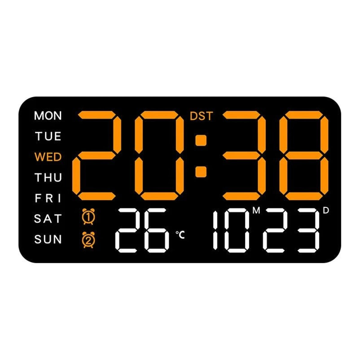 Chronowall Remote Digital Wall Clock - Image 8