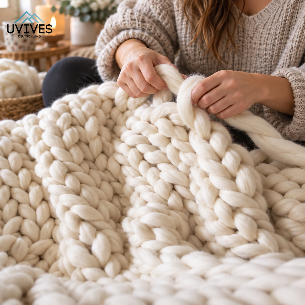 Chunky Knitting Yarn Soft Thick Wool For Hand Knitting Perfect For Beginners - Image 1