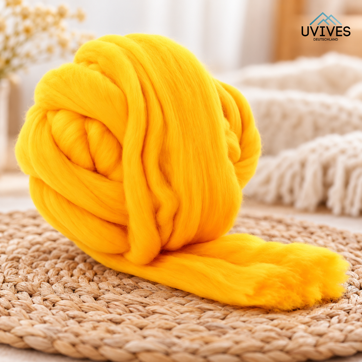 Chunky Knitting Yarn Soft Thick Wool For Hand Knitting Perfect For Beginners - Image 9