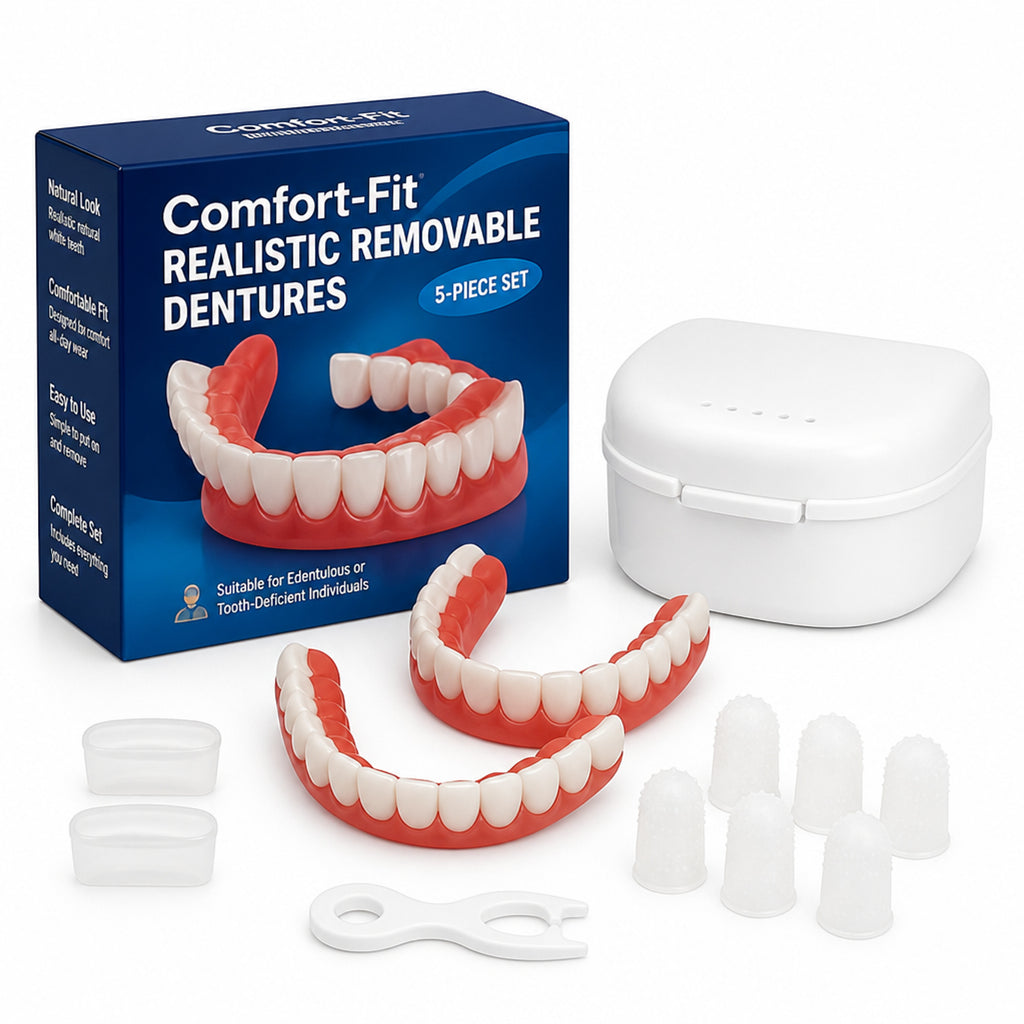 Comfort-Fit Removable Dentures For A Natural-Looking Smile - Image 1