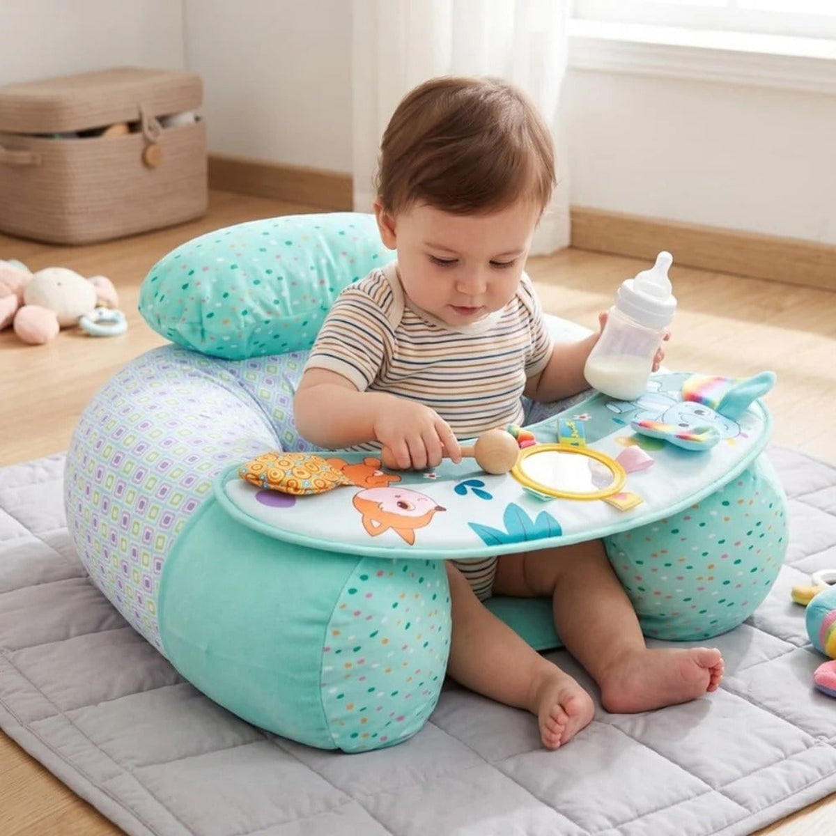 Comfy Sofa Sitting Inflatable Baby Support Seat - Image 3