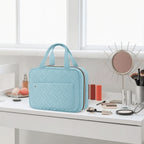 Compact Cosmetic Organizer With 4 Compartments For Travel And Home - Image 4