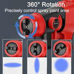 Cordless Paint Sprayer Electric Handheld With Portable Adjustable Spray Patterns - Image 2