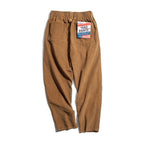 Corduroy Bottoms with Relaxed Straight Fit and Stacked Waistband - Image 5