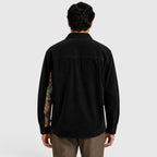 Corduroy Overshirt with Relaxed Button-Up Fit and Patchwork Pocket - Image 5