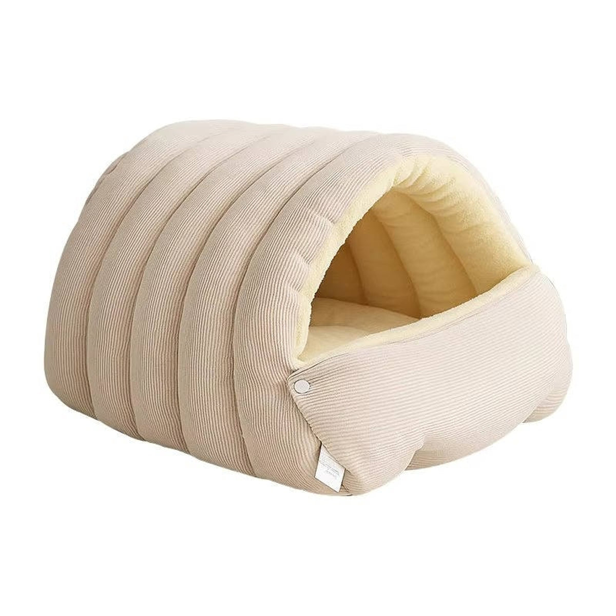 Corduroy Pet Bed With Removable Washable Cover - Image 9