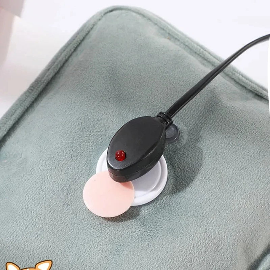 Cosy Electric Heating Pad With Soft Plush Cover - Image 3