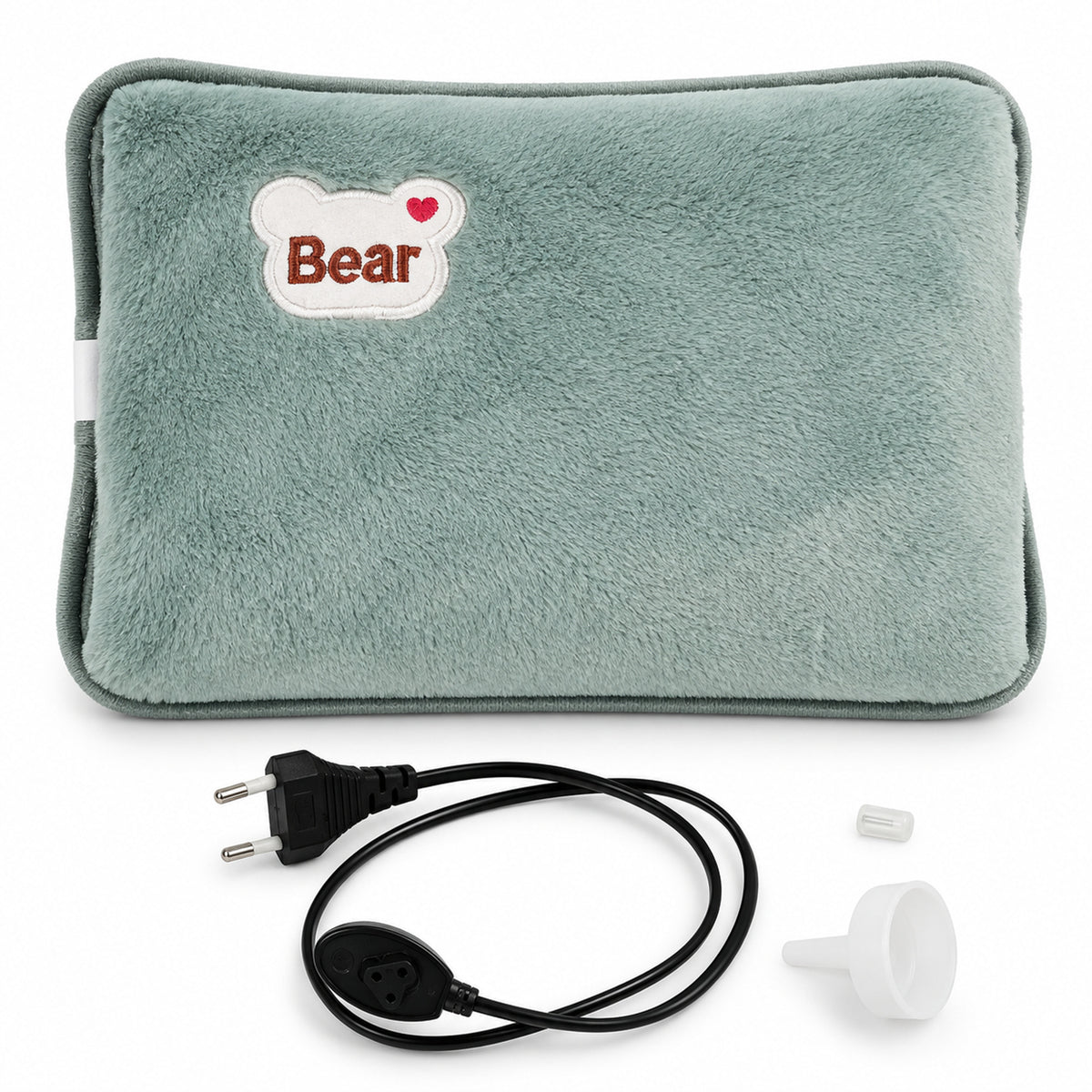 Cosy Electric Heating Pad With Soft Plush Cover - Image 7