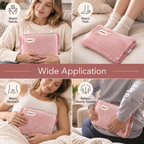 Cosy Electric Heating Pad With Soft Plush Cover - Image 9