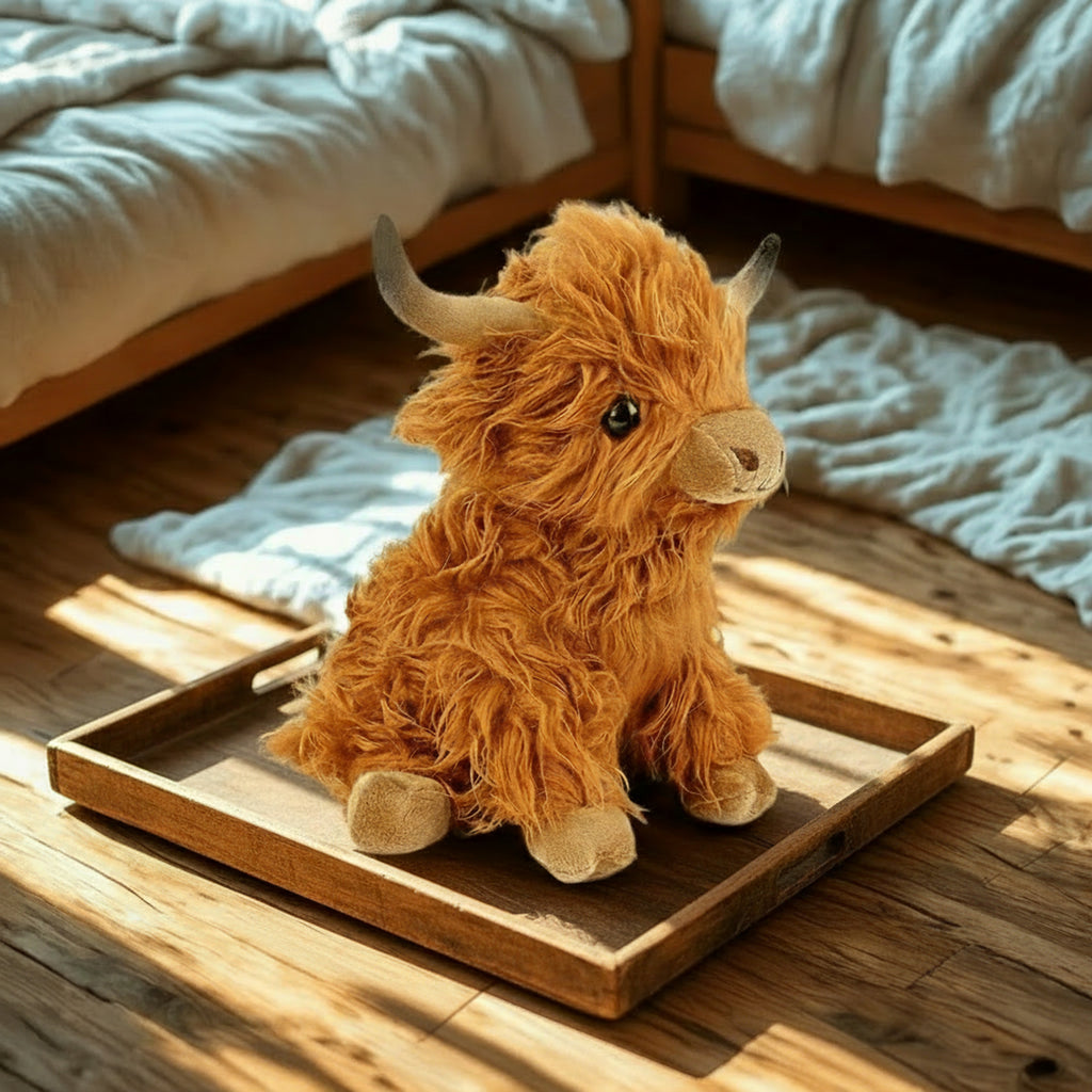 Cuddly Highland Cow Plush Toy A Soft Cuddle Companion For All Ages - Image 2