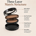 Curryn Two-Tone Waterproof Eyebrow Powder Stamp - Image 11
