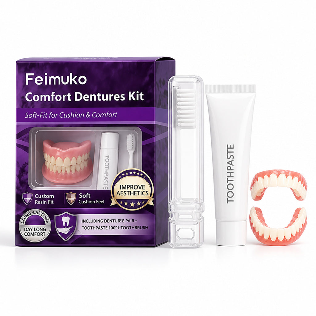 Custom-Moldable Comfort-Fit Snap On Veneers Kit For A Natural Smile - Image 1