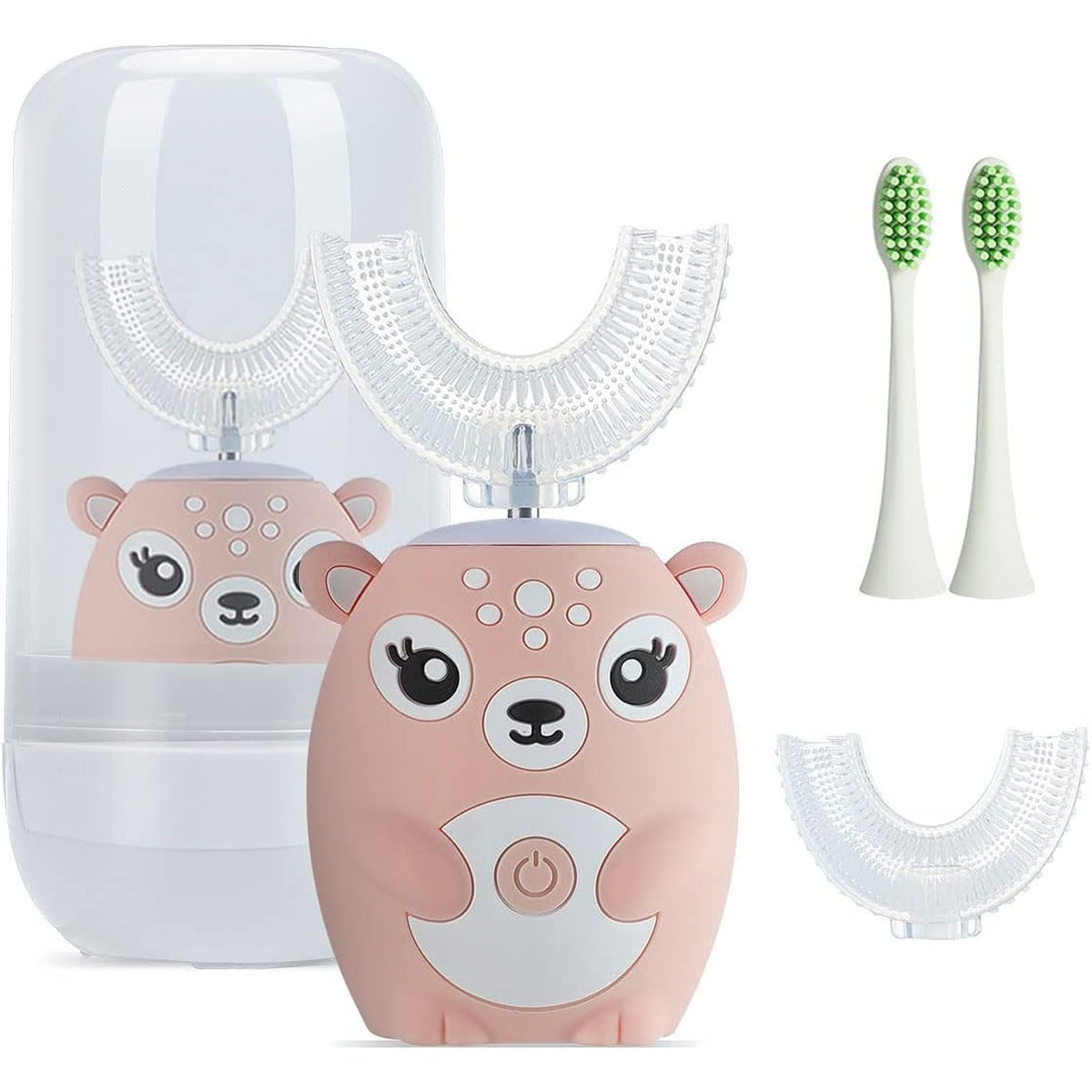 Deer 360° Electric Toothbrush For Kids With U-Shaped Silicone Heads - Image 2