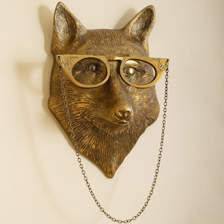 Deer Rustic Textured Antler Wall Piece Decorative Animal Head Sculpture - Image 6