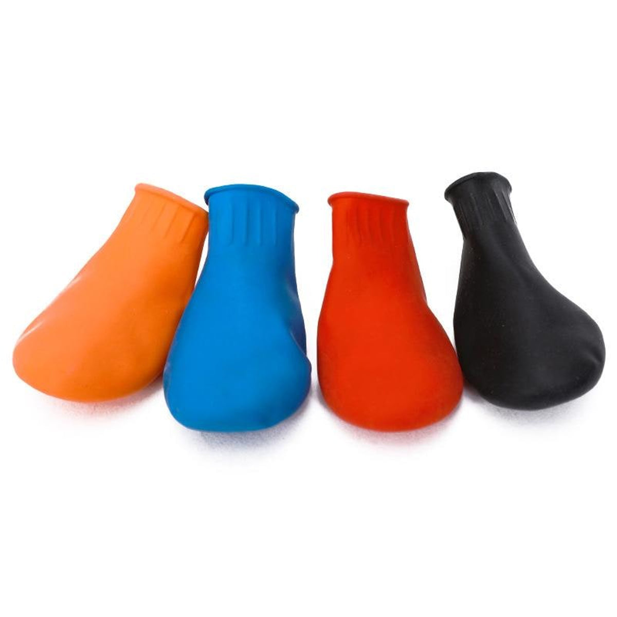 Dog Boots Paw Protection Slip-On Booties Rubber - Image 4
