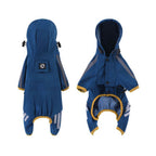 Dog Raincoat Adjustable Full-Body Suit Button-Front - Image 3