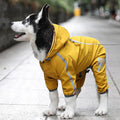 Dog Raincoat Adjustable Full-Body Suit Button-Front - Image 4