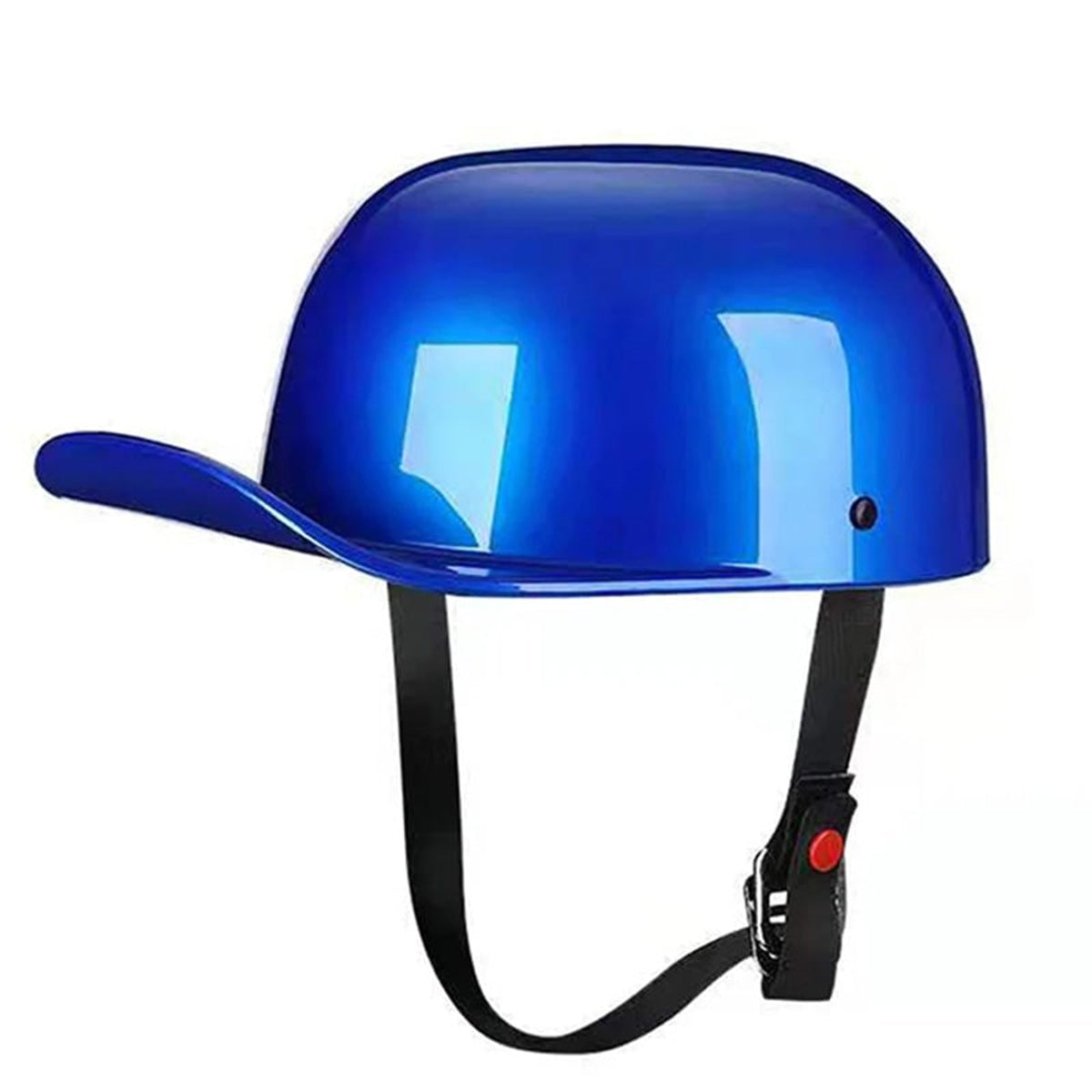 Dot Approved Motorcycle Helmet With Classic Cap Style - Image 13