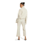 NOVA | Polka Dot Co-Ord Set – High Neck Top & Capri Trousers