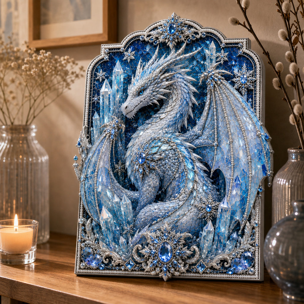 Dragonelle Diamond 3D Crystal Dragon Art Kit - Image 2