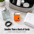 Dual Rotary Head Cube Pocket Shaver With USB Charging - Image 6