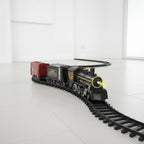 Electric Christmas Train Set With Flexible Tracks Festive Toy - Image 1