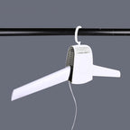 Electric Folding Clothes Drying Hanger Portable Outdoor Travel Mini With Shoe Tube Multiple Uses - Image 3
