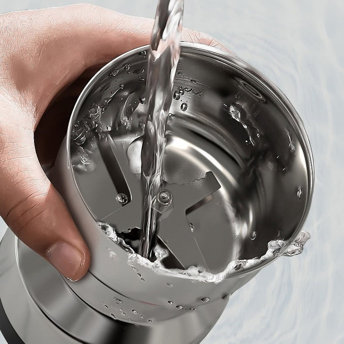 Electric Food Grinder 300 Ml Stainless Steel Spice And Coffee Grinder - Image 4